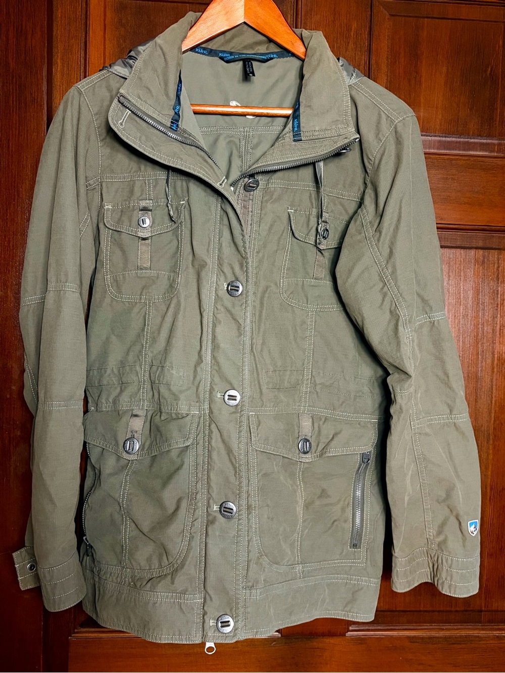 KÜHL Women's Rekon Olive Green Utility Field Jacket